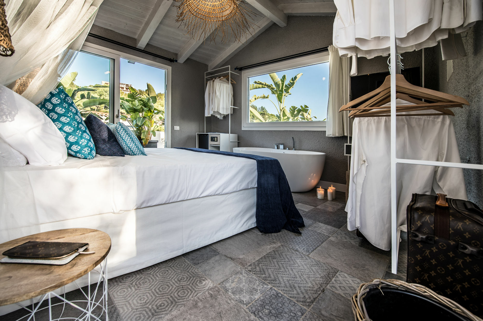 Boutique Hotel Capo Blu Santa Margherita di Pula Kültér fotó